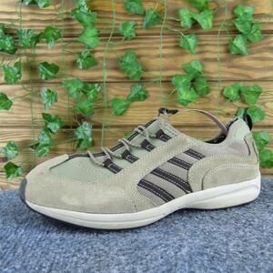 Easy‎ Spirit Women's Pickoff Sneaker Beige Leather Sz 8 Medium Gently Used 2025
